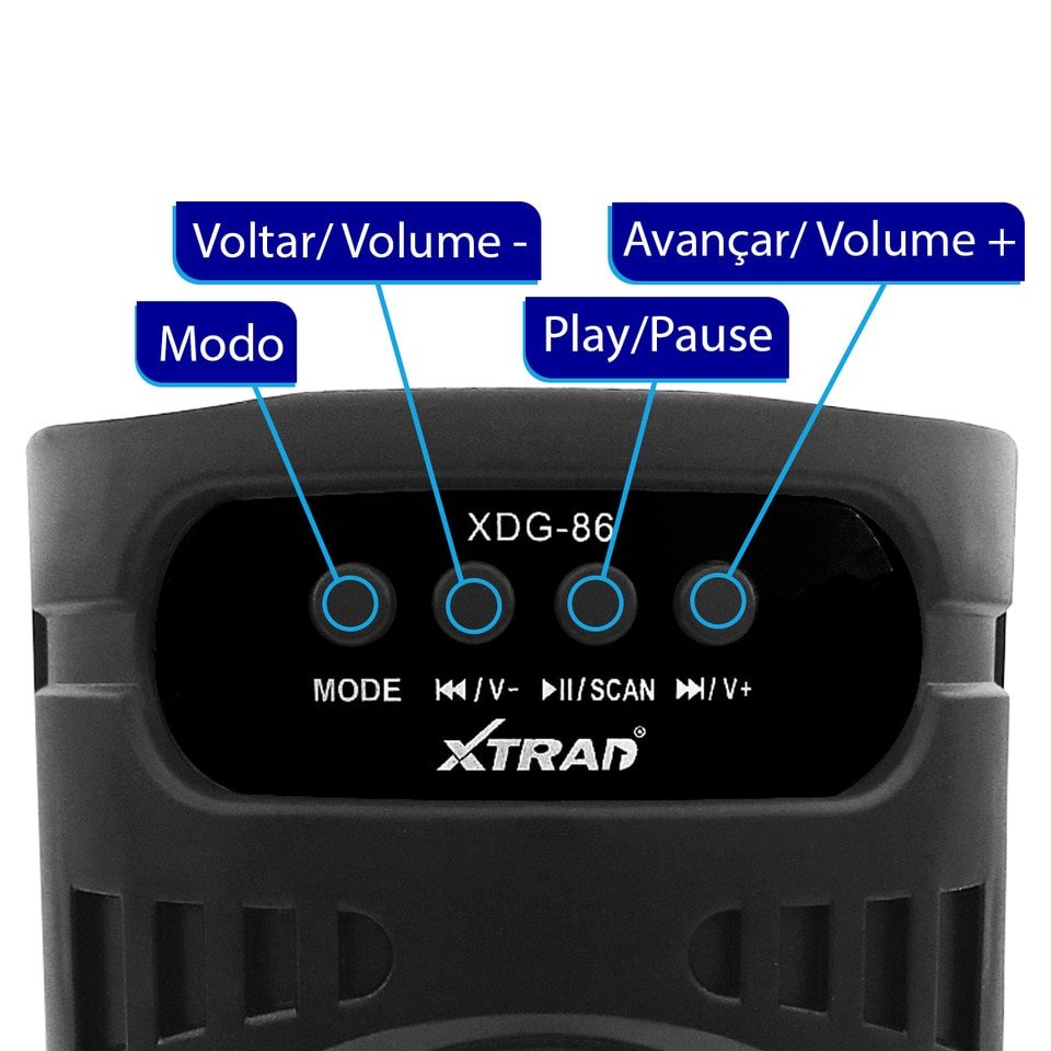Caixa de som Bluetooth Portátil - Imagem 5