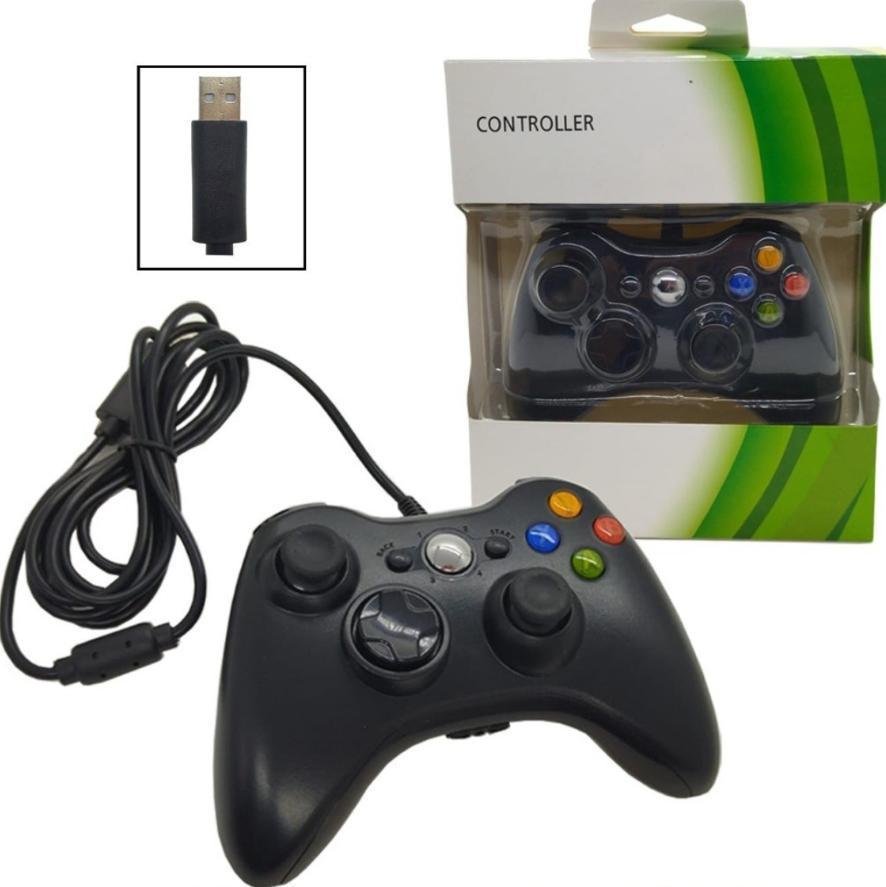 Controle USB com fio para Xbox 360 e Computador ou Notebook - Imagem 6