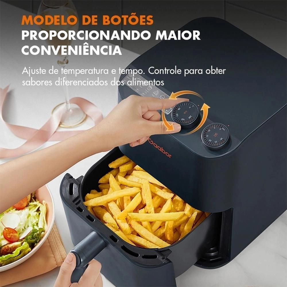 Fritadeira Elétrica Air Fryer Gaabor