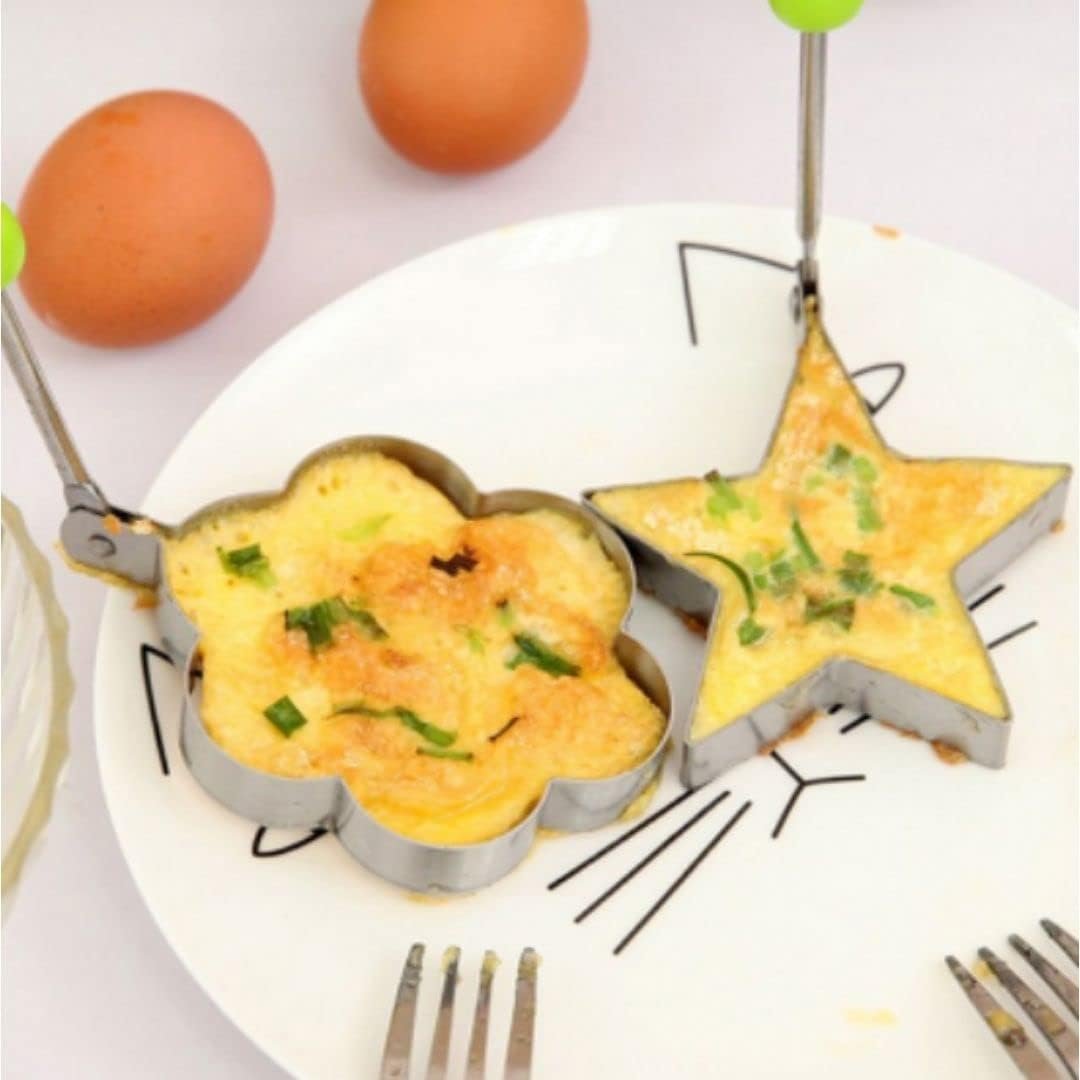 Molde para Ovo Frito Omeleteira Panqueca Aço Inox - Imagem 4